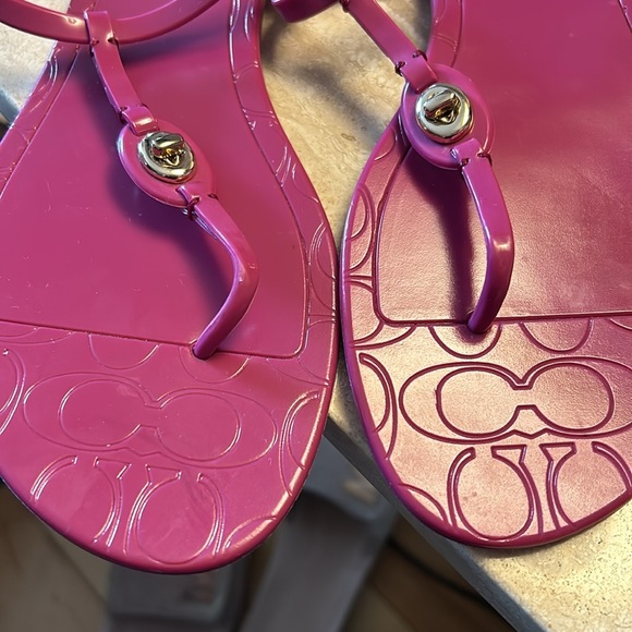 Coach jelly sandals - Picture 4 of 4